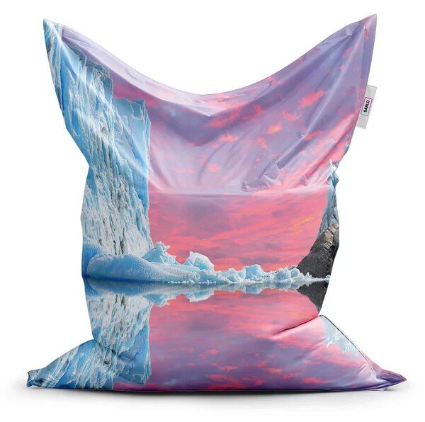 Sablio Sedací vak Classic Ledovec - 150x100 cm