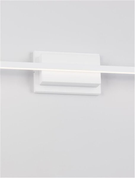Nova Luce Nástěnné LED svítidlo nad obrazy AZURE, 28.5W 3000K, 120cm Barva: Bílá