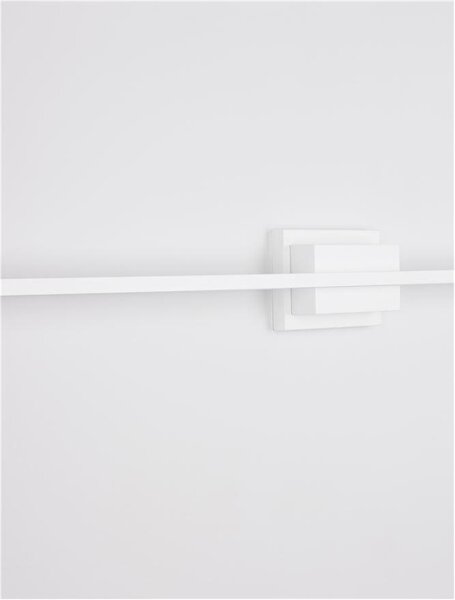 Nova Luce Nástěnné LED svítidlo nad obrazy AZURE, 28.5W 3000K, 120cm Barva: Bílá