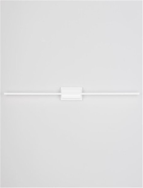 Nova Luce Nástěnné LED svítidlo nad obrazy AZURE, 28.5W 3000K, 120cm Barva: Bílá