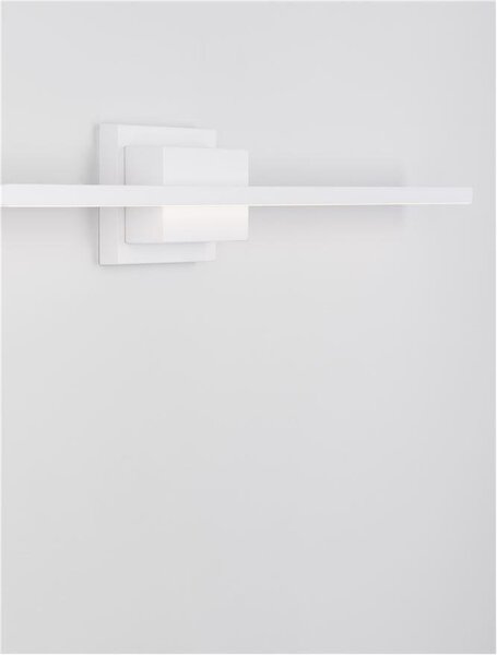 Nova Luce Nástěnné LED svítidlo nad obrazy AZURE, 28.5W 3000K, 120cm Barva: Bílá