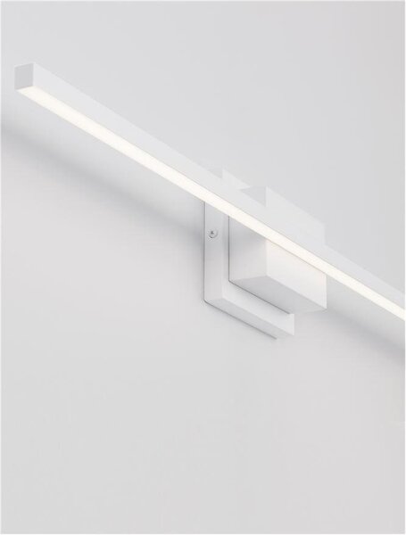 Nova Luce Nástěnné LED svítidlo nad obrazy AZURE, 21W 3000K, 90cm Barva: Bílá