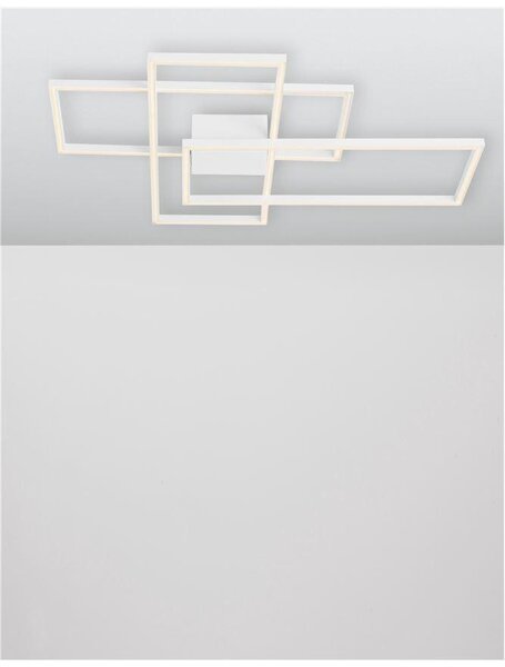 Nova Luce Stropní LED svítidlo BILBAO, 55W 3000K stmívatelné Barva: Zlatá