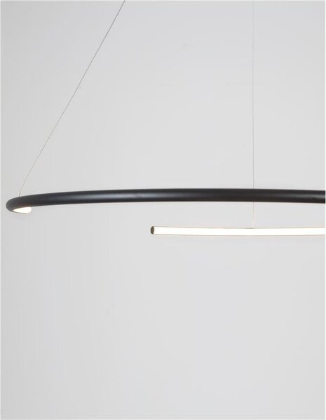 Nova Luce Závěsné LED svítidlo BREDA, 30W 3000K Barva: Bílá