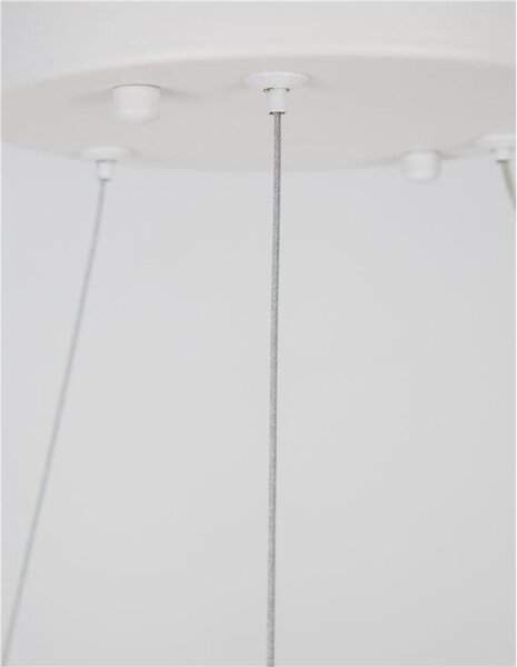 Nova Luce Závěsné LED svítidlo BREDA, 30W 3000K Barva: Bílá