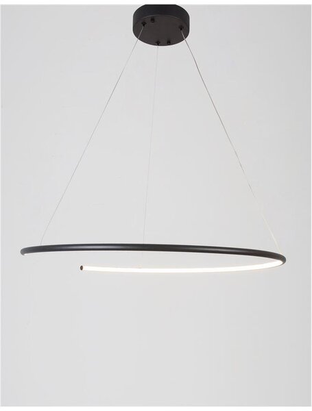 Nova Luce Závěsné LED svítidlo BREDA, 30W 3000K Barva: Bílá