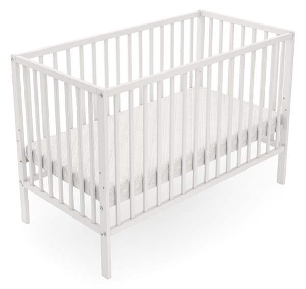 Dětská postýlka Classic 120×60 cm s kolečky Druh matrace: bez matrace