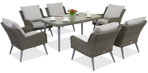 Zahradní nábytek Bilbao Premium 6 Garden Point šedý