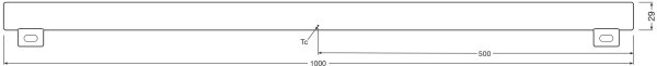 LED Stmívatelná zářivková trubice S14s/9,9W/230V 2700K 100 cm CRI 90 - Osram
