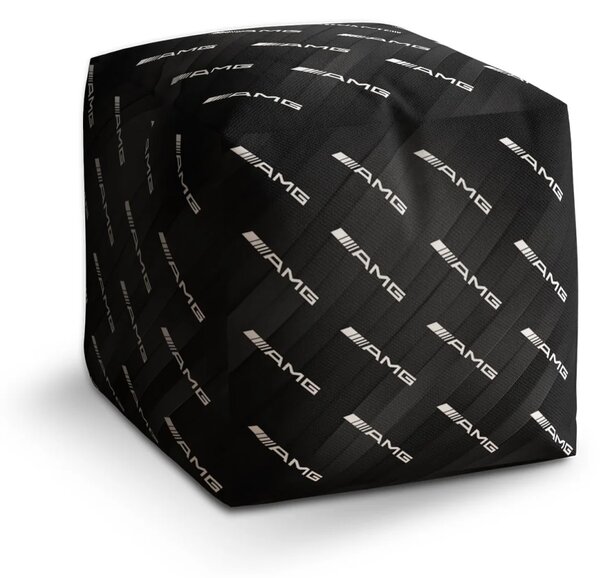 Sablio Taburet Cube AMG vzor - 40x40x40 cm