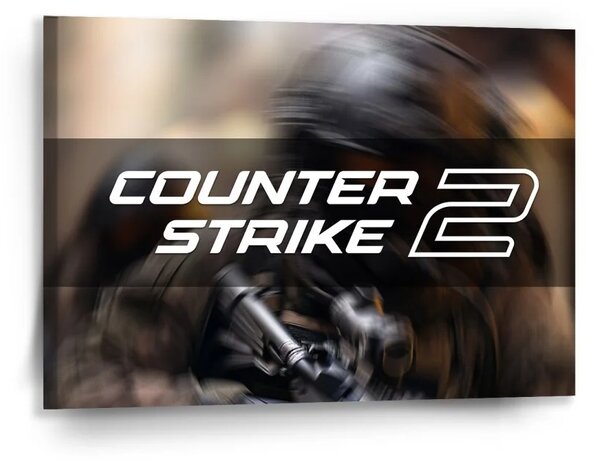 Sablio Obraz Counter Strike 2 Voják - 90x60 cm