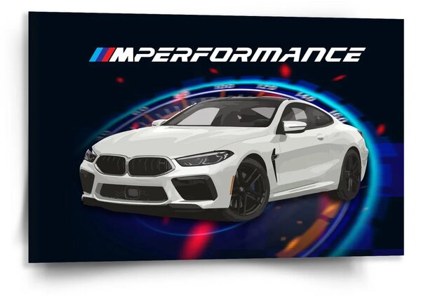 Sablio Obraz MPERFORMANCE Tachometr - 120x80 cm