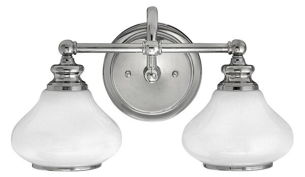 Hinkley HK-AINSLEY2-BATH - LED Nástěnné svítidlo AINSLEY 2xG9/3,5W/230V chrom