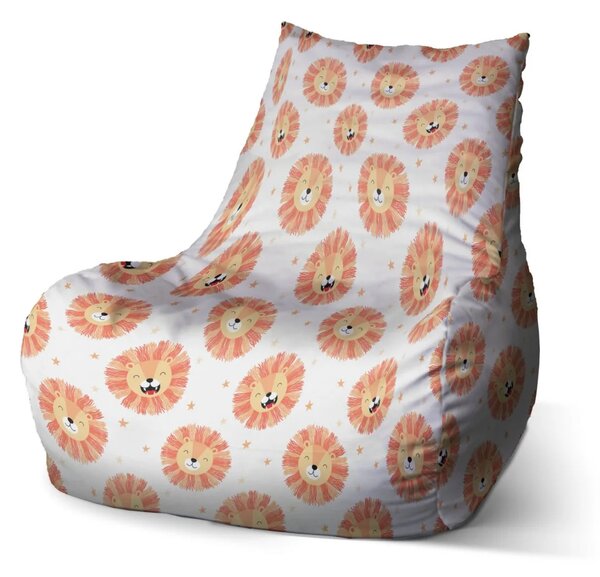 Sablio Sedací vak Bean Lvíčci - 60 x 70 x 70 cm