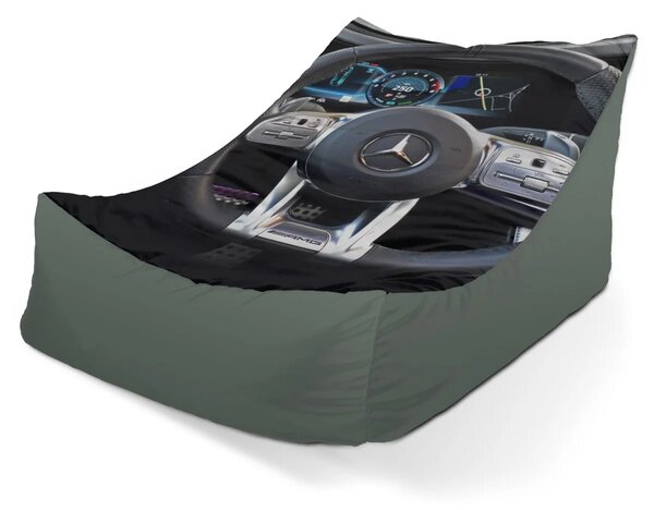 Sablio Sedací vak Lounge AMG interiér - 80 x 95 x 50 cm