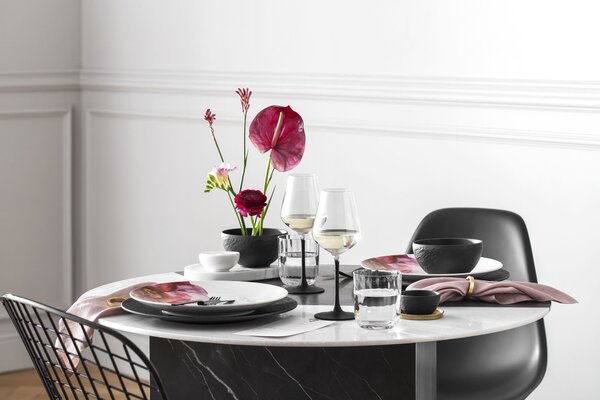 Villeroy & Boch 11-3798-8120 Skleničky na bílé víno Manufacture Rock 380 ml 4 ks