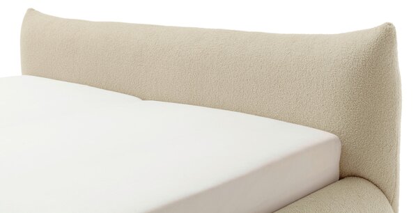 ČALOUNĚNÁ POSTEL, 180/200 cm, béžová MID.YOU - Manželské postele, Online Only
