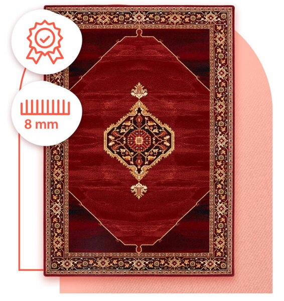 Koberec Agnella Isfahan Uriasz Rubin