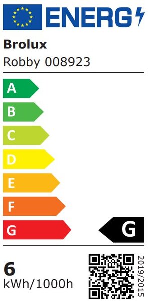 LED svítidlo podhledové SMD ROBBY 6W bílé denní