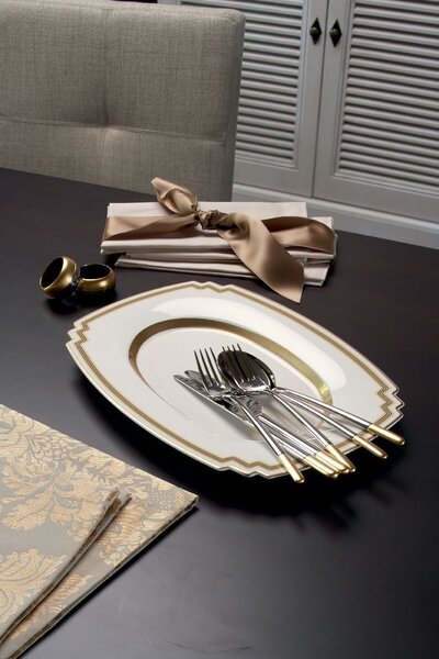 Villeroy & Boch 12-6351-0065 Jídelní nůž Ella Partially Gold Plated