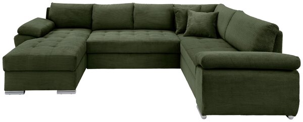 SEDACÍ SOUPRAVA, textil, tmavě zelená P & B - Sedací soupravy, Online Only