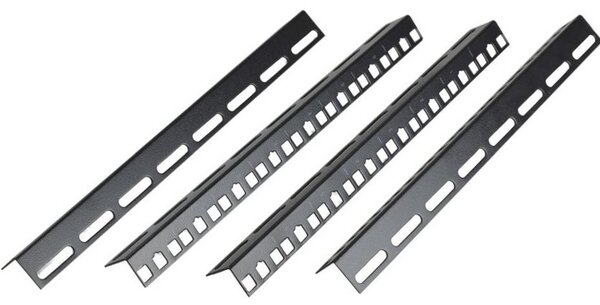 RACK skříň závěsná NEKU 19" 6U 450mm, černá