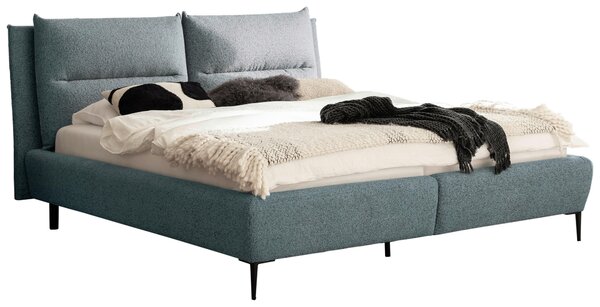 ČALOUNĚNÁ POSTEL, 180/200 cm, petrolej MID.YOU - Online Only postele, Online Only