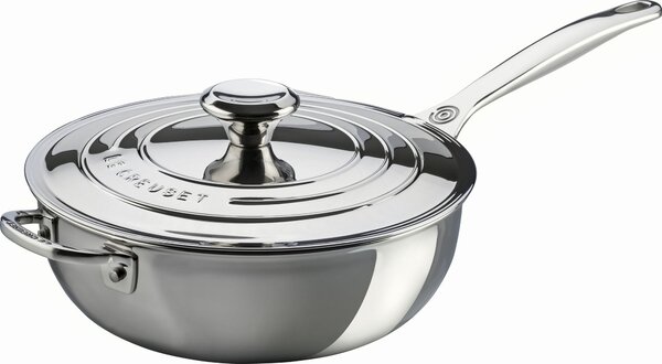 Le Creuset 96601424001700 Pánev Sautè 3-ply Plus s rukojetí a nepřilnavým povrchem 24 cm
