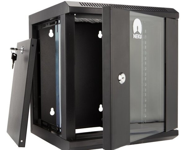 RACK skříň závěsná NEKU TS 10" 6U 300mm