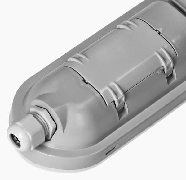 LED stropní prachotěsné průmyslové svítidlo ADVITI AD-OP-6125LPM4, 18W 60cm 4000K, IP68, IK08, ABS