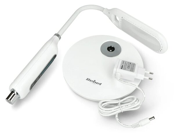 LED Stolní lampa stmíatelná REBEL KOM1012, bílá