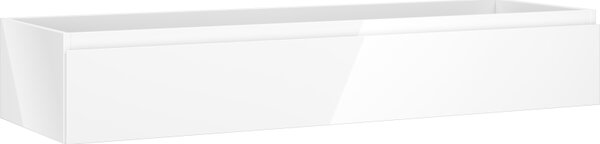 Mexen Orio, koupelnová skříňka 140 cm, 1 zásuvka, bílá lesklá, 91A10-14023-1-BF00