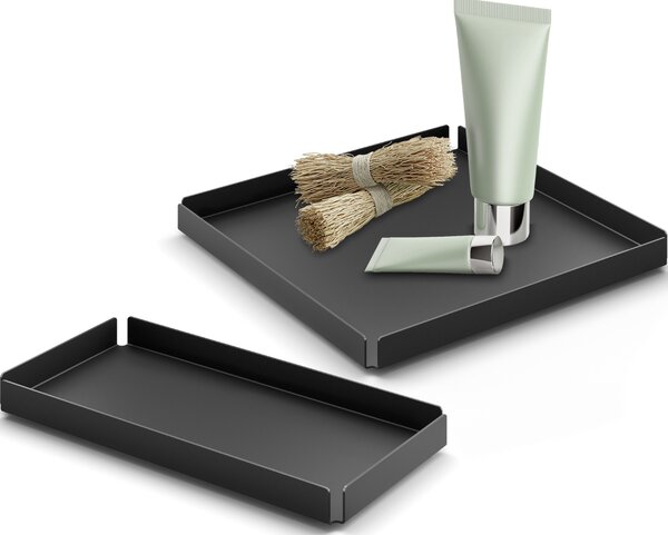 Zack 40538 Tácek do koupelny Potes 20 cm černý
