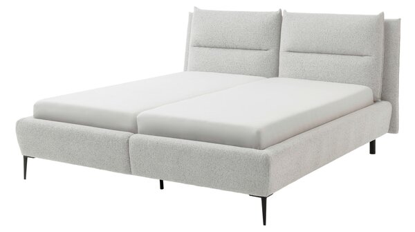 ČALOUNĚNÁ POSTEL, 180/200 cm, světle šedá MID.YOU - Online Only postele, Online Only