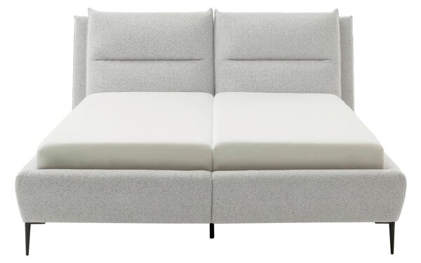 ČALOUNĚNÁ POSTEL, 180/200 cm, světle šedá MID.YOU - Online Only postele, Online Only