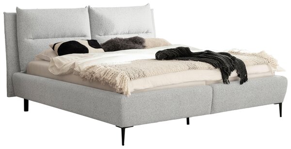 ČALOUNĚNÁ POSTEL, 180/200 cm, světle šedá MID.YOU - Online Only postele, Online Only