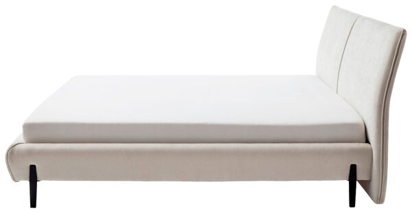 ČALOUNĚNÁ POSTEL, 180/200 cm, krémová MID.YOU - Manželské postele, Online Only