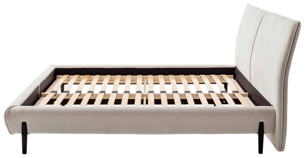 ČALOUNĚNÁ POSTEL, 180/200 cm, krémová MID.YOU - Manželské postele, Online Only