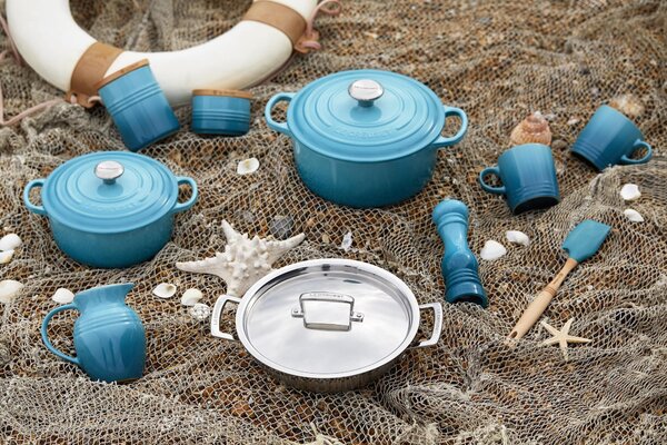 Le Creuset 21177207774430 Pekáč Signature 20 cm světle růžový