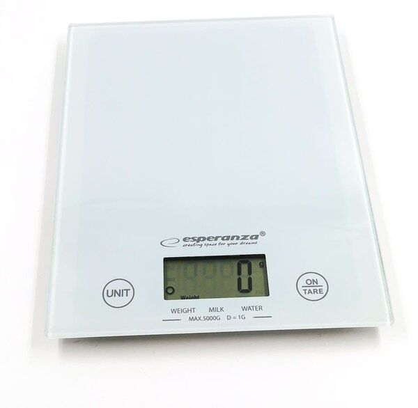 Esperanza EKS002W kuchyňská váha Lemon bílá 5kg/1g