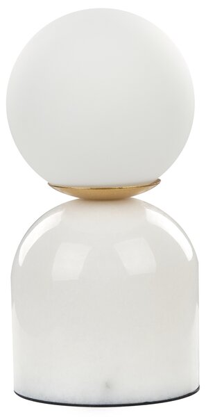 Stolní lampa KIWI Kámen Bílá