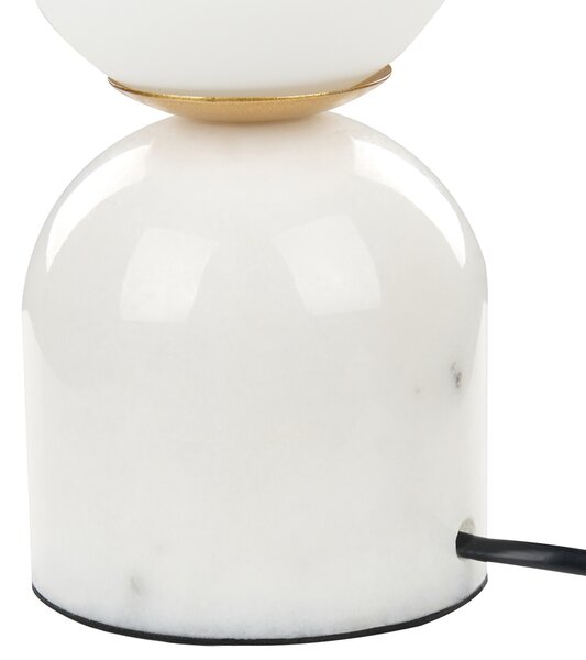 Stolní lampa KIWI Kámen Bílá