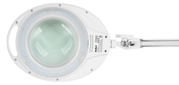 Stolní lampa s lupou do dílny REBEL NAR0465-2, 5D, 10W, 6500K