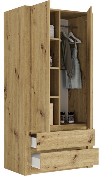 Šatní skříň Briala (artisan). Akce -14%