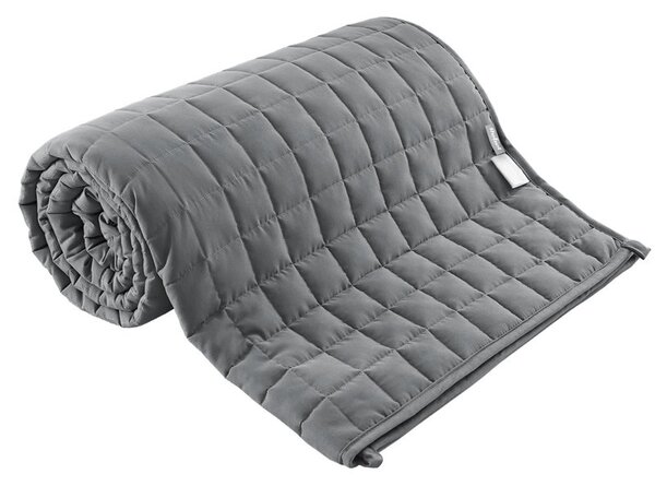 Zátěžová přikrývka antistresová 6,8 kg Rebel RBA-6014-6.8, 150 x 200 cm, šedá