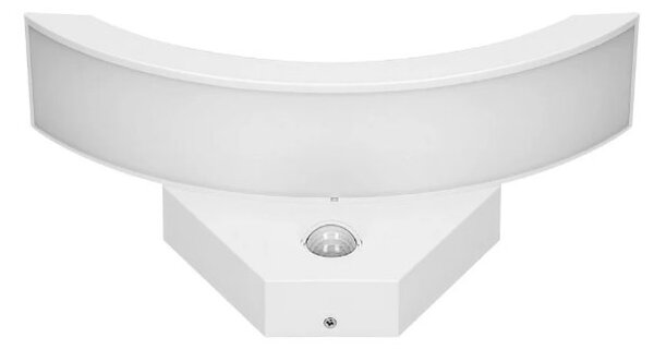 Venkovní svítidlo nástěnné s PIR IP54 ORNO OR-OP-6119WLPMR4, bílá