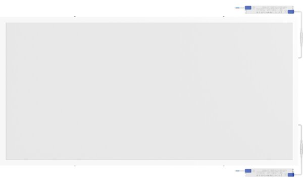 Mexen Brill-S, stropní LED panel 120×60 cm, 60 W, neutrální bílá 4000K, L207-120-060-6040-20