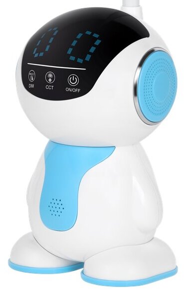 Stolní lampa dětská s regulací REBEL KOM1017, robot