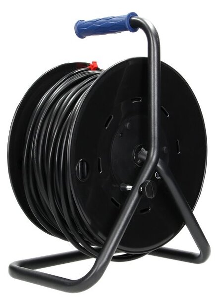 Prodlužovací přívod na bubnu ORNO OR-AE-13155/50M, 50m, 4x zásuvka, 3x1,5, PVC