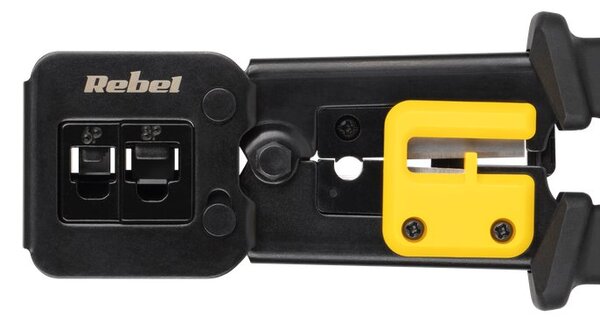 Krimpovací kleště REBEL RB-1007, RJ45, RJ12, RJ11